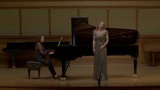 Fanny Mendelssohn Hensel  Schwanenlied Op 1 No 1  Anna Laurenzo mezzosoprano [upl. by Odnaloy]