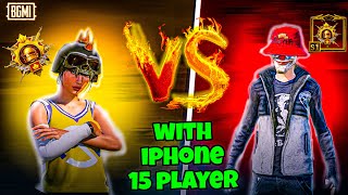 PUBG 1v1 Room Challenge iPhone 15 vs Infinix Note 40 Gaming Test 2024 [upl. by Holihs16]