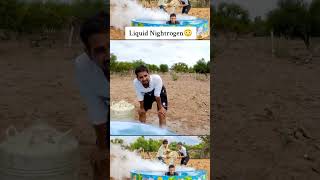 liquid nitrogen Big fan ofMRINDIANHACKER ❤️💐☺️☺️ [upl. by Ahsakal74]