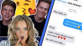 SONG LYRIC TEXT PRANK ON MY FRIENDS GIRLFRIEND GONE WRONG  Shawn Mendes  I Can Treat you better [upl. by Olli]