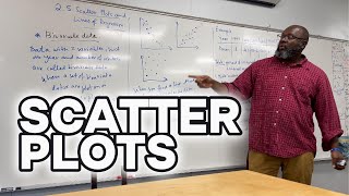 How To Use Scatter Plots and Prediction equations [upl. by Naillik]