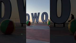 The Wildwoods sign in Wildwood NJ [upl. by Notlimah]