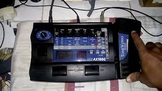 KORG AX100G Toneworks [upl. by Box]