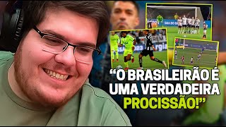 CASIMIRO REAGE TOP GOLS DO BRASILEIRÃO 2023  Cortes do Casimito [upl. by Joya966]