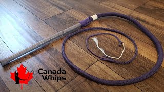 Beginners Performance Hybrid Whip Making Tutorial [upl. by Ahsetal]