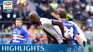 Sampdoria  Cagliari  11  Highlights  Giornata 25  Serie A TIM 201617 [upl. by Mcgee626]