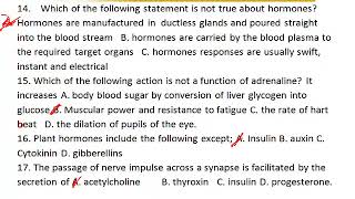 WAEC Biology Past Questions and Answer OBJ 2008 [upl. by Nim]