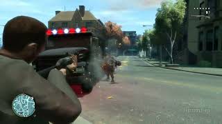 gta 4 free roam gameplay [upl. by Orazal]