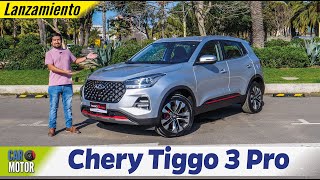 Chery Tiggo 3 Pro 2022  Lanzamiento oficial en Chile🚙😎  Car Motor [upl. by Forelli]