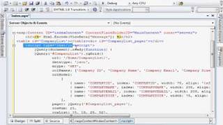 Lesson 10 Part 2  ASPNET MVC jQuery jqGrid and NHibernate [upl. by Ainahpets]