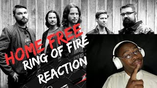 INSANE REACTION to Home Free  Ring of Fire  Singoff Season 4 [upl. by Lasley]