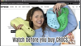 EVERYTHING YOU NEED TO KNOW ABOUT CROCS CLASSIC BAYA PLATFORM ampBAE CLOGS FULL REVIEWSIZE GUIDE [upl. by Alleris]