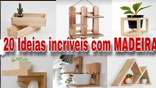 Ideias usando ripas de madeira 🪵  CRIS OLIVEIRA diy diy madeira artesanato wood [upl. by Ballou91]