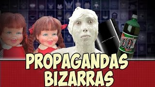 Propagandas bizarras 1  Feat CarneMoídaTv e KlaustrofobiaTv [upl. by Erich187]