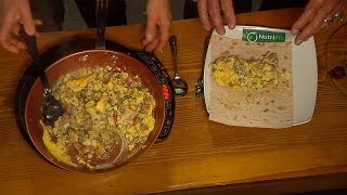 Italian Breakfast Wrap  Nourishing Recipes [upl. by Onitsirc]