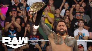 Bron Breakker Wants to Destroy Jey Uso  WWE Raw Highlights 91624  WWE on USA [upl. by Weinhardt]