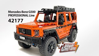 42177 MercedesBenz G500 PROFESSIONAL Line for Power Function Motors [upl. by Adnohsek]