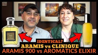 Aramis 900 vs Clinique Aromatics Elixir Fragrance Review  Perfumer Bernard Chant Discussion wDalya [upl. by Watkins686]