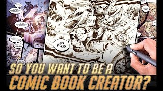 So you want to be a comic creator [upl. by Ahsekram]