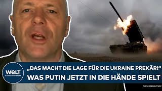 PUTINS KRIEG quotDas macht die Lage für die Ukraine prekärquot So ist die aktuelle Situation an der Front [upl. by Marlo]