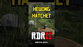 RDR 2  Hewing Hatchet Location rdr2 reddeadredemption gameplay [upl. by Airla]