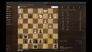 Chess Game 236  Kings Pawn Opening Kings Knight McConnell Defense [upl. by Eive897]