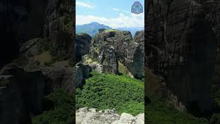 Meteora and its buildings in the sky greece [upl. by Bogie186]