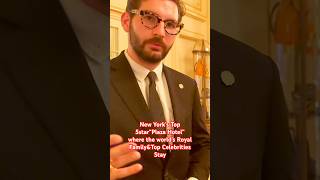 Amazing Conversation with Staff of Plaza Hotel New york🇺🇸Toma lama [upl. by Akeenahs]