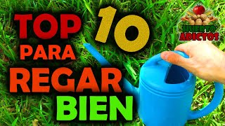 10 Reglas de ORO 🏆 Para Regar  Huerto Adictos [upl. by Nelleoj]