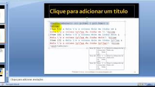 Introdução ao latex  Aula 4 Criando Tabelas [upl. by Lerual423]