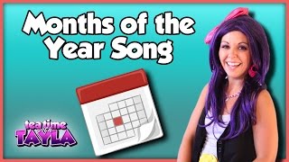 Months of the Year Song  Kids Song  Song for Children [upl. by Almund]