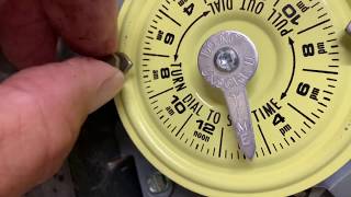 How to set the start and stop times an outdoor light timer [upl. by Attenwad209]