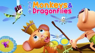 The Monkeys and the Dragonflies  English Fun Stories for Kids [upl. by Adnav]