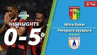 Mitra Kukar vs Persipura Jayapura 05  All Goals amp Highlights  Liga 1 [upl. by Krucik413]