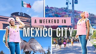 Mexico City Travel Vlog  Cable Cars Female Only Trains Eating Tacos Chapultepec Park [upl. by Akirdnahs]