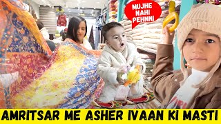 Asher ke liye kari JUTTI shopping in AMRITSAR [upl. by Canty117]