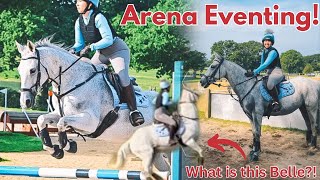 ARENA EVENTING AT HICKSTEAD  OUR TRAINING RUN BEFORE CHAMPS [upl. by Miehar245]