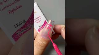 🔥How To Draw Flame Nails VARNAIL Neon Luminous Reflective Liner Gel Polish varnail nailtutorial [upl. by Aretina968]