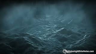 Rain amp Stormy Ocean Sounds Aboard Wooden Ship  Sleep Study Focus  White Noise 10 Hours [upl. by Meriel]