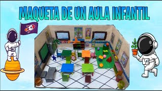 MAQUETA DE AULA INFANTIL [upl. by Tuckie221]