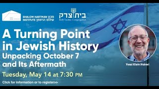 A Turning Point in Jewish History Unpacking October 7 and Its Aftermath with Yossi Klein Halevi [upl. by Ranique]