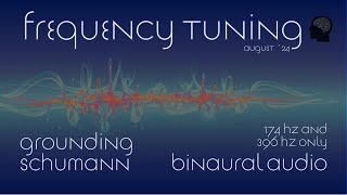 Grounding Schumann Resonance 783 Hz  Pure Tone Binaural Audio  174 amp 396 Hz  Frequency Tuning [upl. by Ylro]