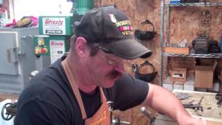 Gunsmithing Machining a Rifle Screw Part 1 GunWorks [upl. by Korey]