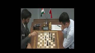 Final moments GAME3 gukesh wins [upl. by Held]