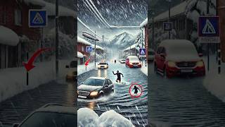 Sochis Flood and Snow Combo Will Shock You 🌧️ [upl. by Ennayehc]