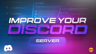 BEST TIPS TO TRANSFORM YOUR DISCORD SERVER — Unknown Ways to Improve Your Guild [upl. by Alison633]