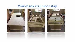 Zelf werkbank maken hoe doe je dat Werkbank bouwtekening [upl. by Weight248]