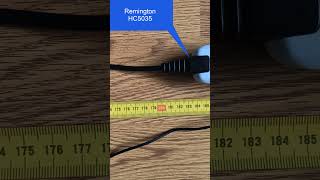 Remington HC5035 versus Philips QC5115 15 Cable Length barbershop [upl. by Septima604]