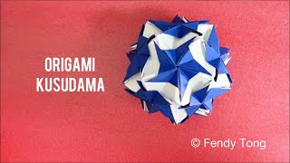 Origami Starfish Kusudama [upl. by Walters]