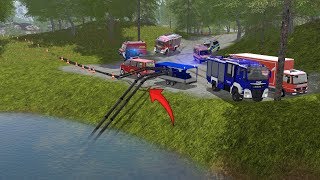 LS17  XXL Großeinsatz für die Feuerwehr amp THW  See wird komplett leer gepumpt 4K SPEZIAL Folge [upl. by Euqinemod]